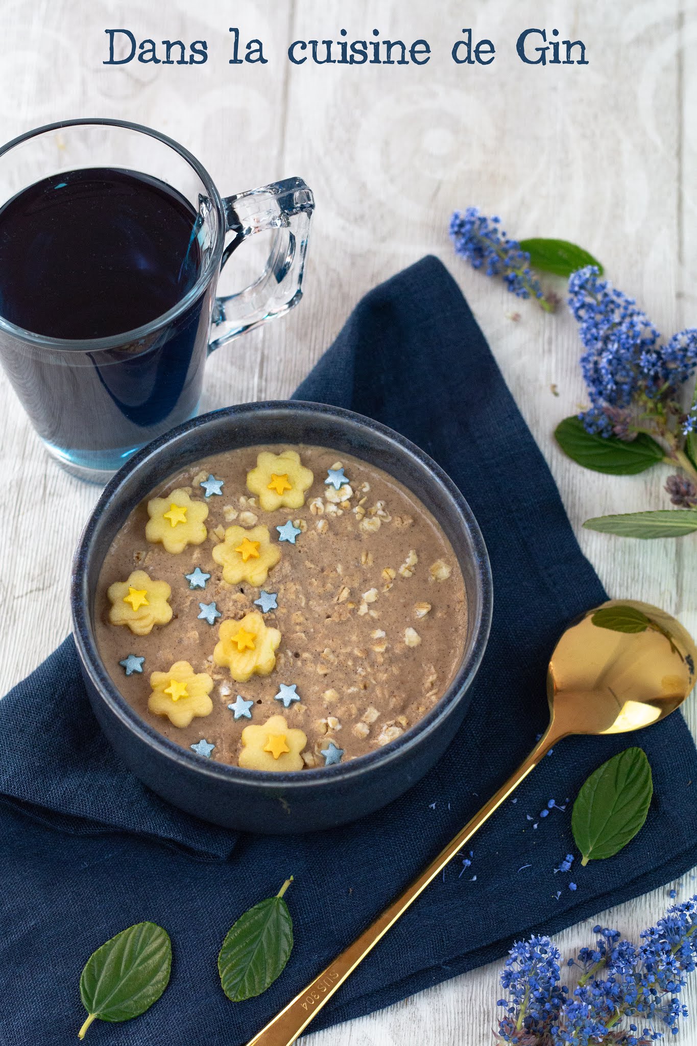 porridge à la pomme