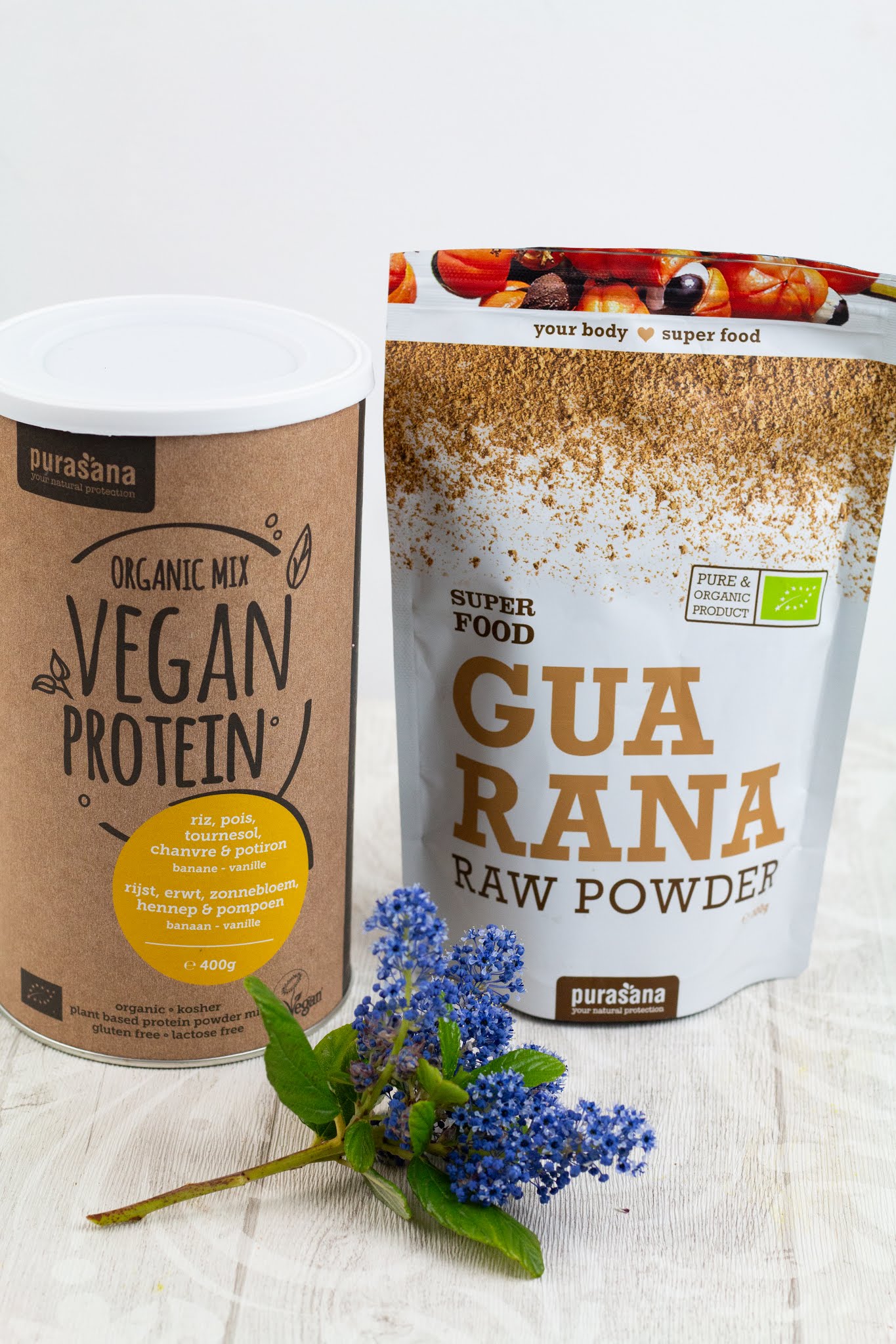 Protéines végétales et guarana de chez Purasana Protéines végétales et guarana de la marque Purasana